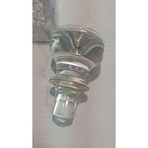 Cristal de France Crystal  Decanter w/ Stopper - Picture 8 of 9